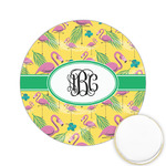 Pink Flamingo Printed Cookie Topper - 2.15" (Personalized)