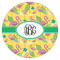 Pink Flamingo Icing Circle - XSmall - Single