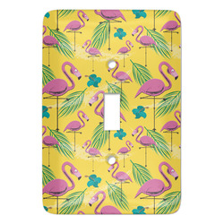 Pink Flamingo Light Switch Cover (Single Toggle)