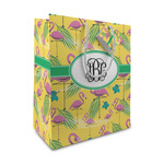 Pink Flamingo Medium Gift Bag (Personalized)