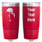 Pink Flamingo Red Polar Camel Tumbler - 20oz - Double Sided - Approval