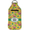 Pink Flamingo Sanitizer Holder Keychain - Large (Front)