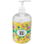 Pink Flamingo Acrylic Soap & Lotion Bottle (Personalized)