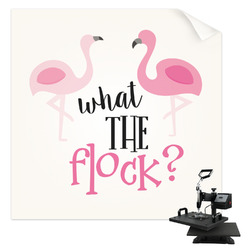 Pink Flamingo Sublimation Transfer