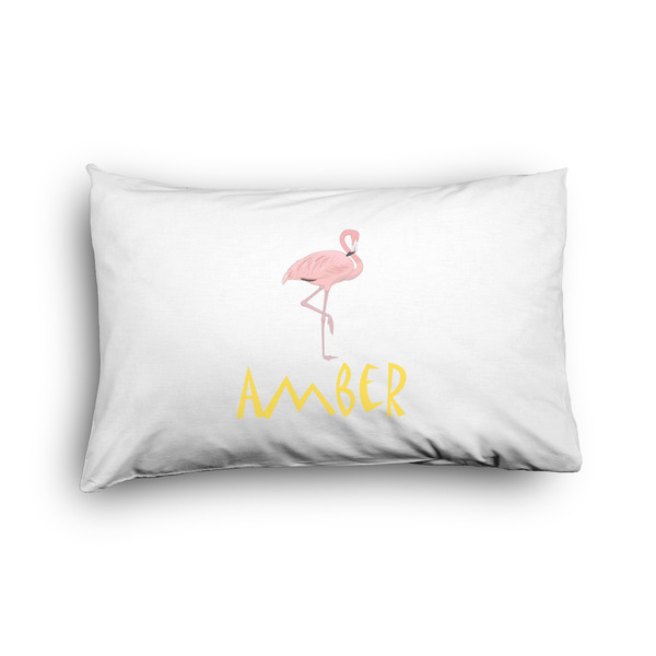 Custom Pink Flamingo Pillow Case - Toddler - Graphic (Personalized)