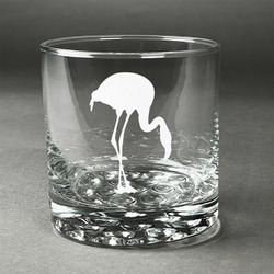 Pink Flamingo Whiskey Glass (Single)