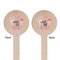 Pink Flamingo Wooden 6" Stir Stick - Round - Double Sided - Front & Back