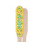 Pink Flamingo Wooden Food Pick - Paddle - Single Sided - Front & Back