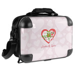 Valentine Owls Hard Shell Briefcase - 15" (Personalized)