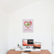 Valentine Owls 16x20 - Matte Poster - On the Wall