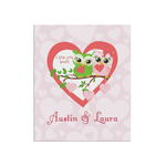 Valentine Owls Poster - Matte - 20x24 (Personalized)