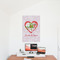 Valentine Owls 24x36 - Matte Poster - On the Wall