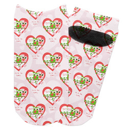 Valentine Owls Adult Ankle Socks (Personalized)