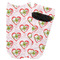 Valentine Owls Adult Ankle Socks - Single Pair - Front and Back