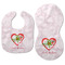 Valentine Owls Baby Bib & Burp Set - Approval (new bib & burp)