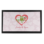 Valentine Owls Bar Mat - Small (Personalized)