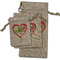 Valentine Owls Burlap Gift Bags - (PARENT MAIN) All Three