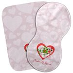 Valentine Owls Burp Cloth (Personalized)