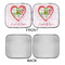 Valentine Owls Car Sun Shades - APPROVAL