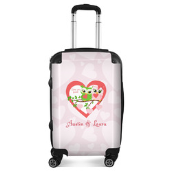 Valentine Owls Suitcase - 20" Carry On (Personalized)
