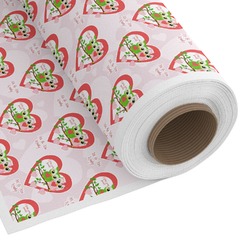 Valentine Owls Fabric by the Yard - Spun Polyester Poplin (Personalized)