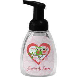 Valentine Owls Foam Soap Bottle (Personalized)