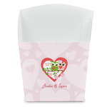 Valentine Owls French Fry Favor Boxes (Personalized)