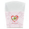 Valentine Owls French Fry Favor Box - Front View