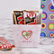 Valentine Owls French Fry Favor Box - w/ Treats View