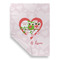 Valentine Owls House Flags - Double Sided - FRONT FOLDED