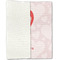 Valentine Owls Linen Placemat - Folded Half