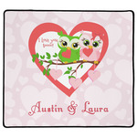 Valentine Owls XL Gaming Mouse Pad - 18" x 16" (Personalized)