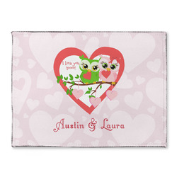 Valentine Owls Microfiber Screen Cleaner (Personalized)