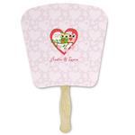 Valentine Owls Paper Fan (Personalized)