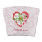 Valentine Owls Party Cup Sleeves - without bottom - FRONT (flat)