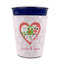 Valentine Owls Party Cup Sleeves - without bottom - FRONT (on cup)