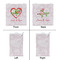 Valentine Owls Party Favor Gift Bag - Matte - Approval