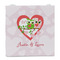 Valentine Owls Party Favor Gift Bag - Matte - Front