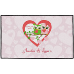 Valentine Owls Door Mat - 60"x36" (Personalized)