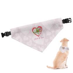 Valentine Owls Dog Bandana - XLarge (Personalized)