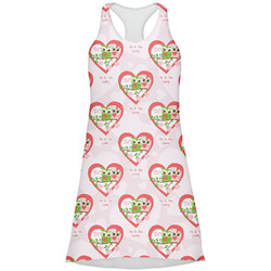 Valentine Owls Racerback Dress - X Small (Personalized)