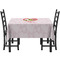 Valentine Owls Rectangular Tablecloths - Side View