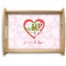 Valentine Owls Serving Tray Wood Large - Main