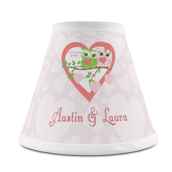 Custom Valentine Owls Chandelier Lamp Shade (Personalized)