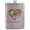 Valentine Owls Stainless Steel Flask