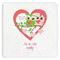 Valentine Owls Paper Dinner Napkins (Personalized)