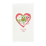 Valentine Owls Guest Paper Towels - Full Color - Standard (Personalized)