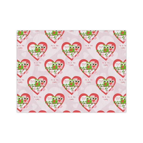 Custom Valentine Owls Medium Tissue Papers Sheets - Heavyweight (Personalized)