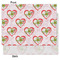 Valentine Owls Tissue Paper - Lightweight - Medium - Front & Back