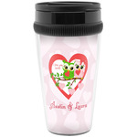 Valentine Owls Acrylic Travel Mug without Handle (Personalized)